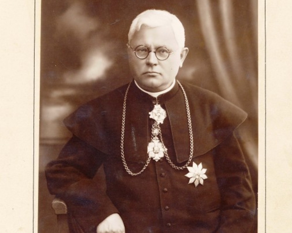 Juozas Tumas-Vaižgantas. Kaunas, 1928 m. J. Tallat-Kelpšienės nuotrauka