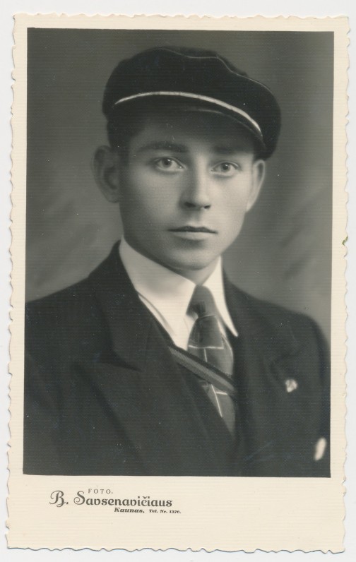 Petras Rimkūnas – jaunasis redaktorius. Apie 1934–1937 m. Boleslovo Savsenavičiaus nuotrauka