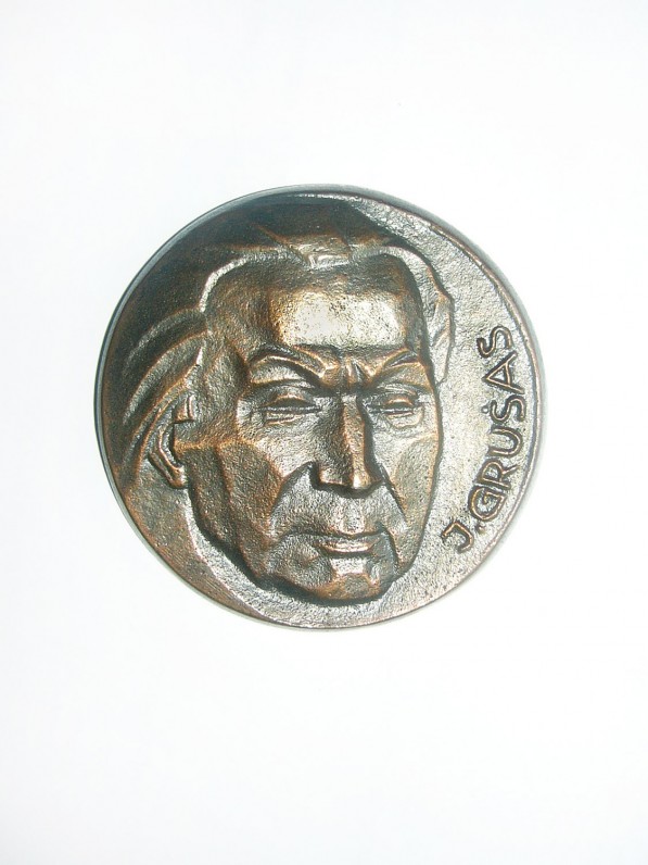 Dailininkas Petras Baronas. Medalis „J. Grušas“. Varis. 1984 m. rugsėjo 10 d.