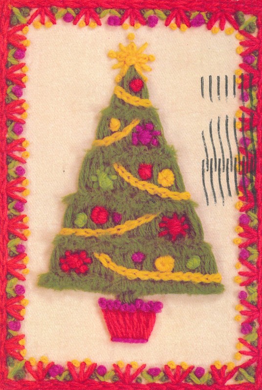 K. ir J. Puzinų Kalėdų ir Naujųjų metų sveikinimas A. ir S. Santvarams. JAV, 1976 m.