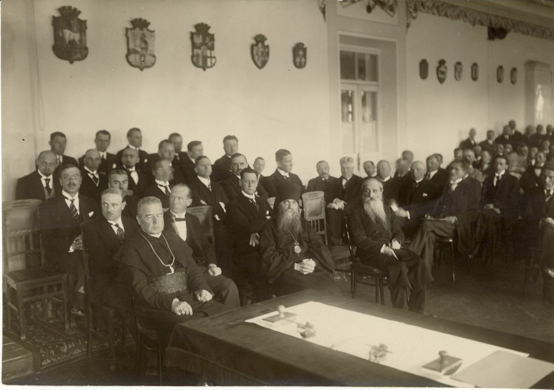  Meeting of the Lithuanian Seimas. 1923