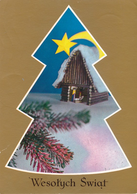 M. Jackevičiaus Kalėdų ir Naujųjų metų sveikinimas I. ir J. Avyžiams. Lenkija, 1986 m.