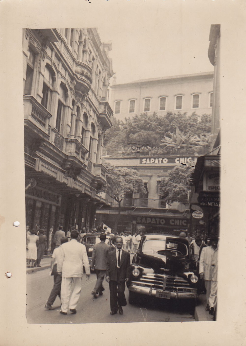 Miesto centro fragmentas. Brazilija, apie 1946–1950 m.