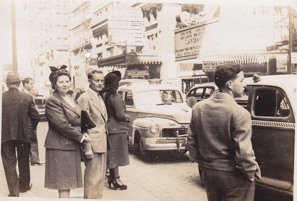 Miesto gatvės fragmentas. Brazilija, apie 1946–1950 m.