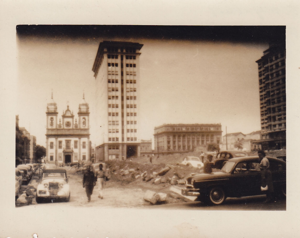 Miesto statybos. Brazilija, apie 1946–1950 m.