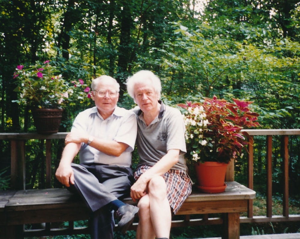 R. Šilbajoris ir K. Ostrauskas. JAV, 1993 m.