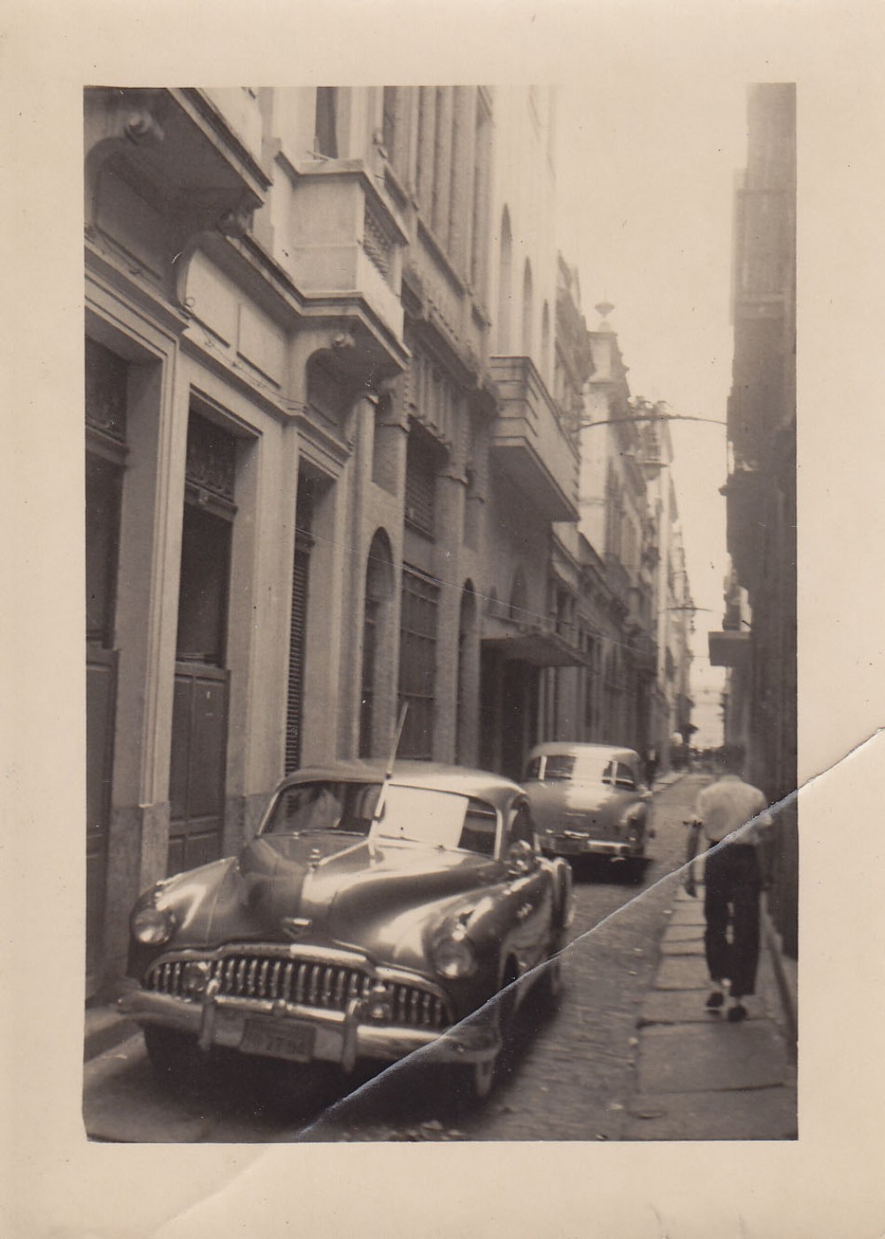 Senamiesčio gatvelė. Brazilija, apie 1946–1950 m.