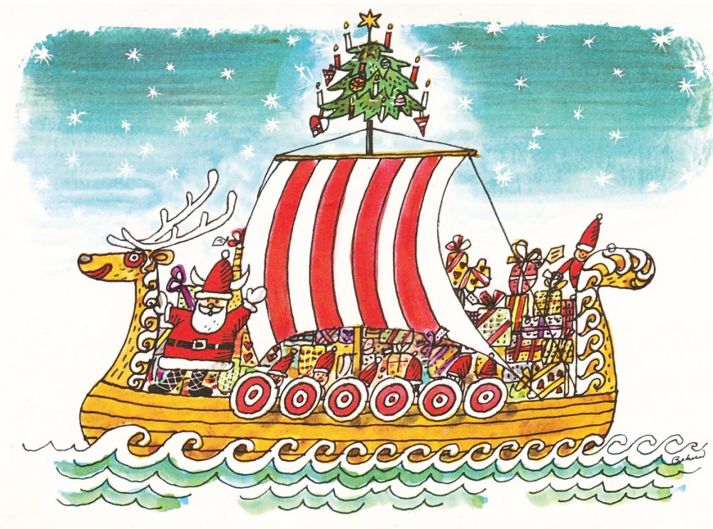 Z. Tenisonaitės-Hellemans Kalėdų ir Naujųjų metų sveikinimas S. Santvarui. Belgija, 1971 m.