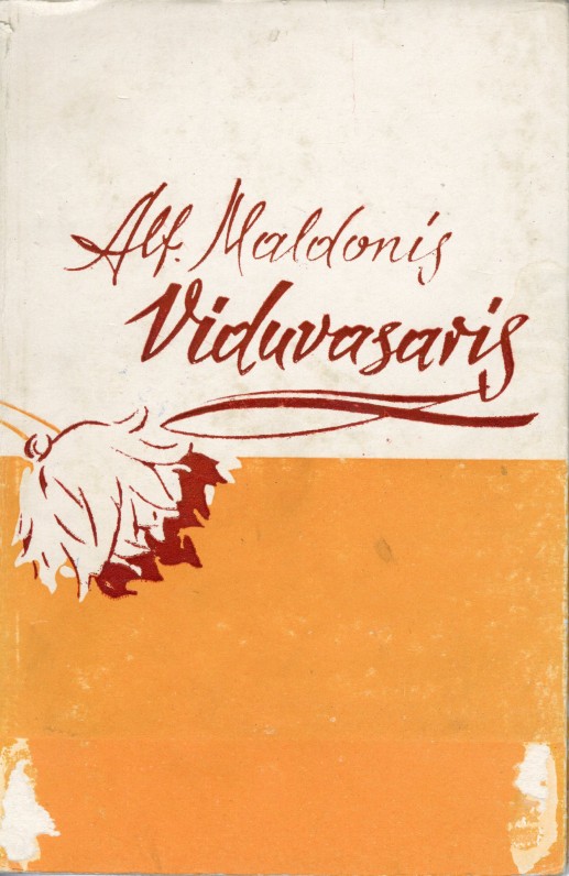 Pirmoji knyga – „Viduvasaris“. 1958 m.