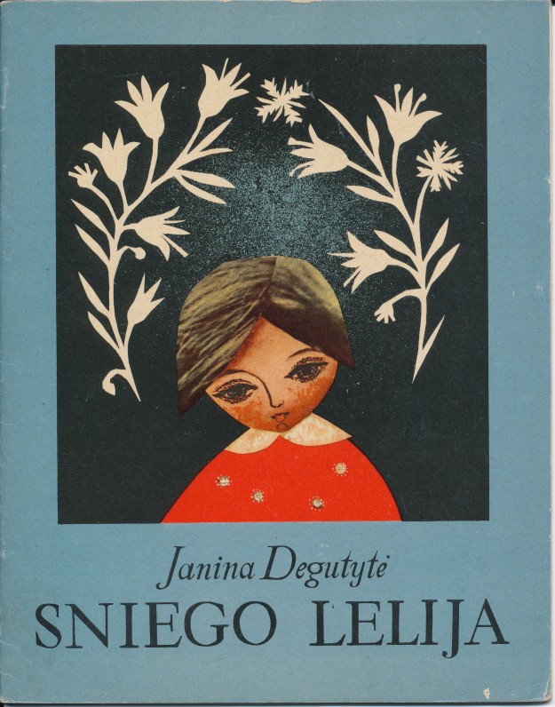 „Sniego lelija“ – knygelė vaikams. Su kunigo, J. Degutytės kurso draugo J. K. Matulionio exlibriu. 1964 m.