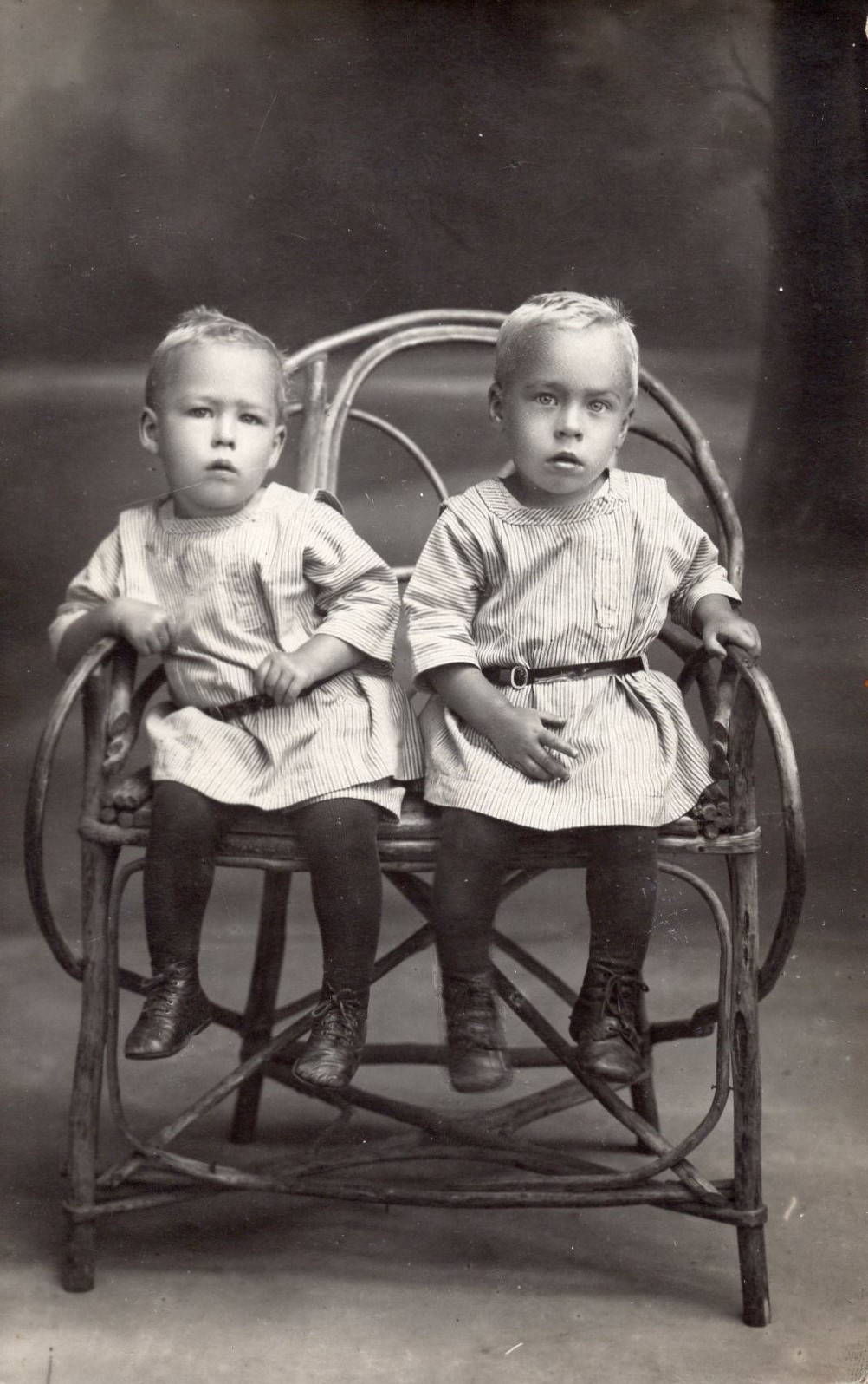 Henrikas ir Martynas Nagiai. Mažeikiai, 1922 m.