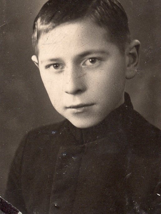 Juozas Mečinskas moksleivis, 1935 m.