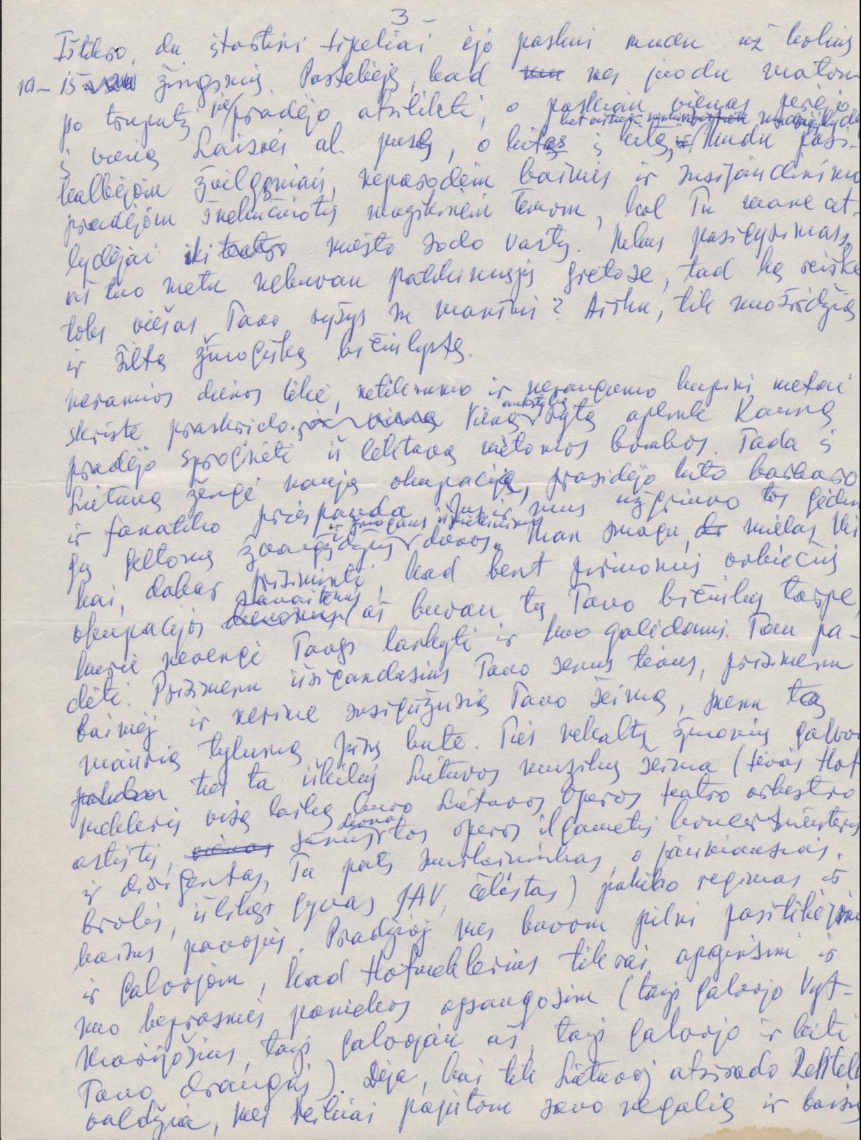 S. Santvaro atviras laiškas M. Hofmekleriui. Bostonas. 1957 m. 3 lapas
