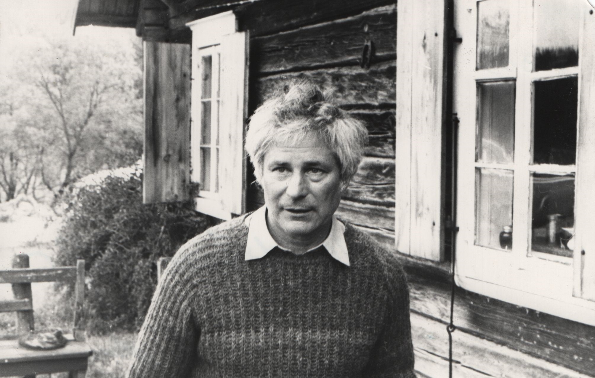Rašytojas Jonas Avyžius. Prūdiškės (Švenčionių r.), 1975 m. MLLM 20163