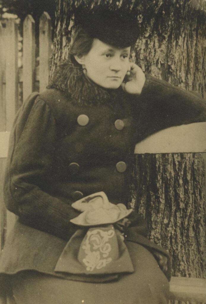 Marija Ivanauskaitė-Lastauskienė. Apie 1902 m. P8626