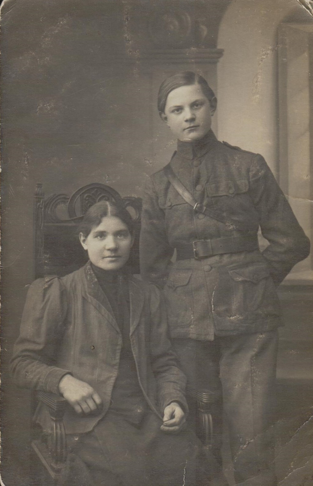 J. Tysliava su motina apie 1919 m. MLLM 63321
