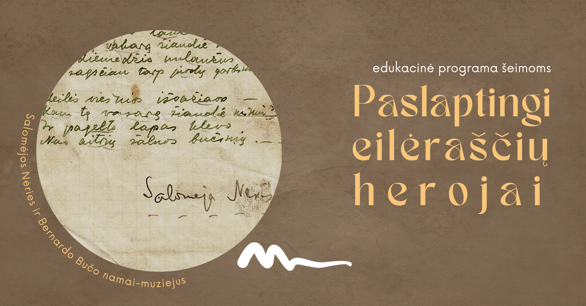 EDUKACINĖ PROGRAMA ŠEIMOMS „PASLAPTINGI EILĖRAŠČIŲ HEROJAI“