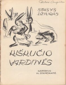 Stasys Džiugas. Kiškučio vardinės. Čikaga. 1953 m.