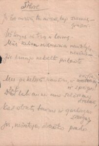 A. Miškinis. Sibire [eilėraštis]. Rusija, apie 1950 m. MLLM 62270_2