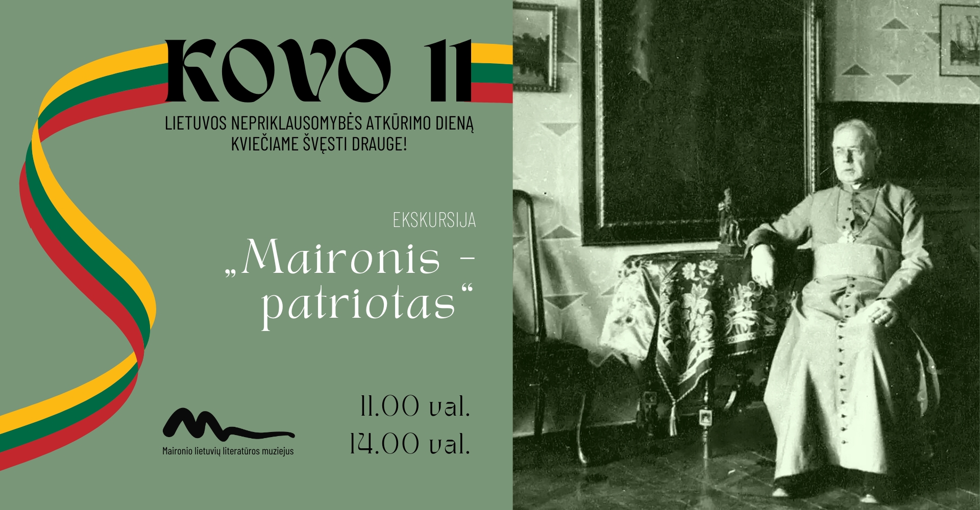 Ekskursija „Maironis – patriotas“