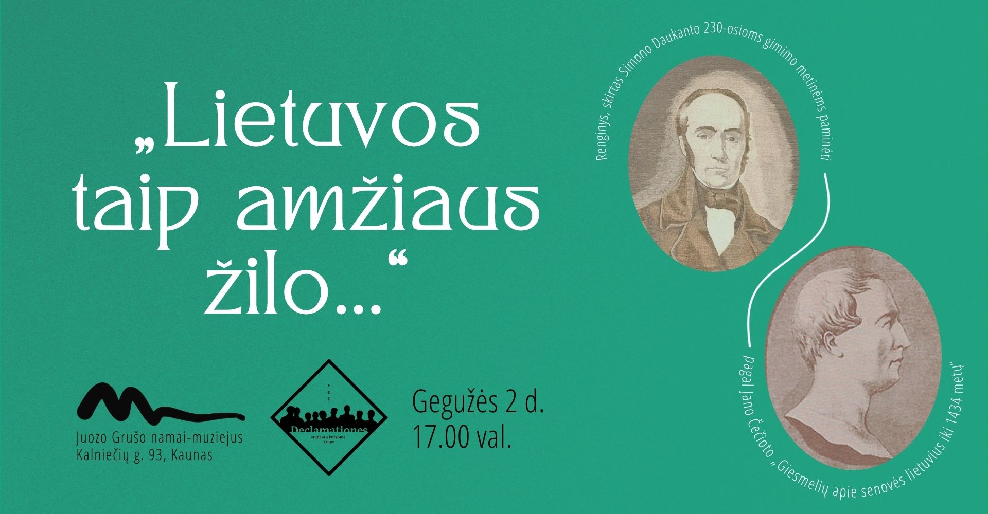 Renginys „Lietuvos taip amžiaus žilo…“