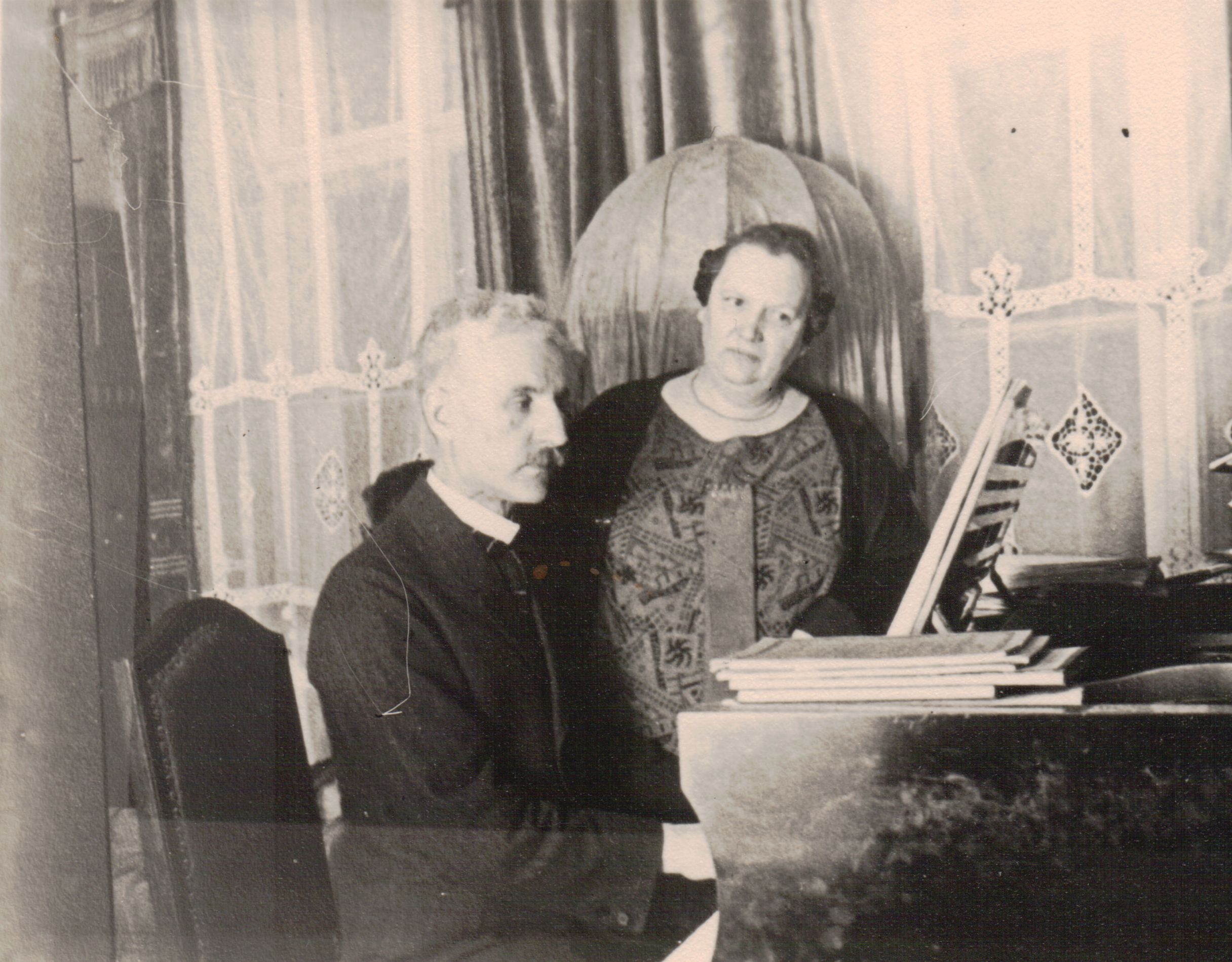 V. Falkenhano tėvai apie 1920 m. MLLM P26360