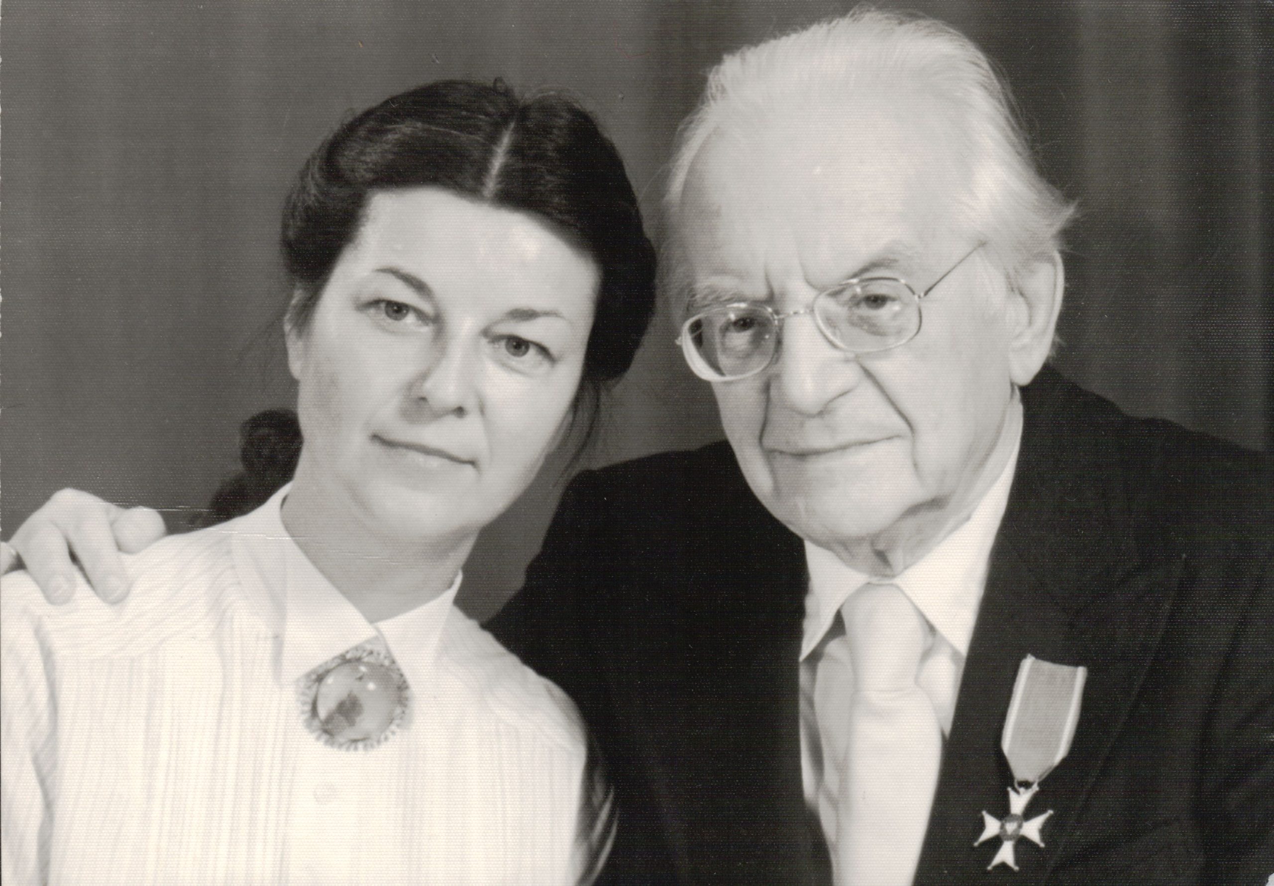 V. Falkenhanas su žmona Barbel. Berlynas, 1985.09.30. MLLM P26363