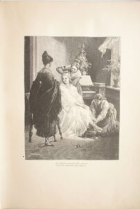 Adomas Mickevičius. Ponas Tadas. Lvovas: H. Altenbergo leidykla, 1882. Knyga lenkų kalba. MLLM 17150. M. E. Andriolio iliustracija knygoje