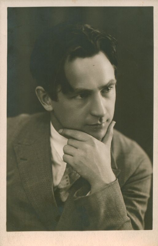 Juozas Petrėnas-Petras Tarulis. Apie 1924 m. MLLM 38414