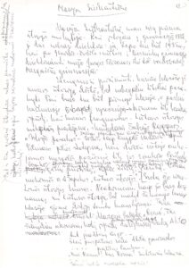 V. Zaborskaitės prisiminimai apie mokytoją Mariją Giedraitienę. MLLM 77935/R1 6791