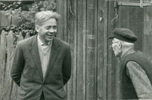 A. Jonynas su tėvu Ignu Jonynu. Alytus, 1956 m. ĮK 23026
