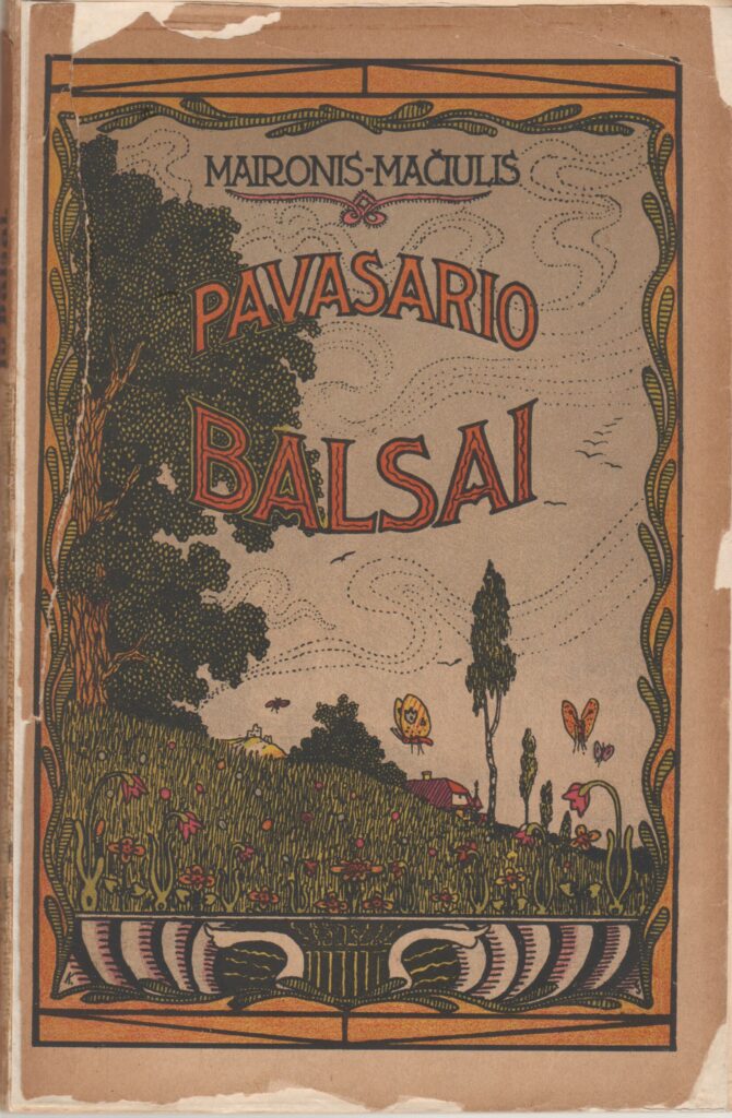 Jonas Mačiulis-Maironis „Pavasario balsai“, Tilžė, 1920 m. MLLM 44029