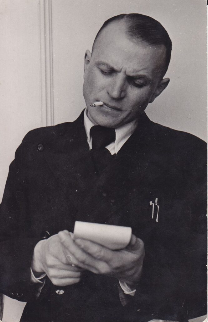 „Jaunojo ūkininko“ atsakingasis redaktorius. 1940 m. Mllm 19600