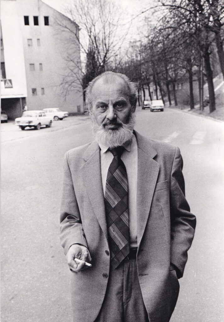 V. Baltuškevičius. Kaunas, 1987 m. R. Rakausko nuotrauka. MLLM 86894