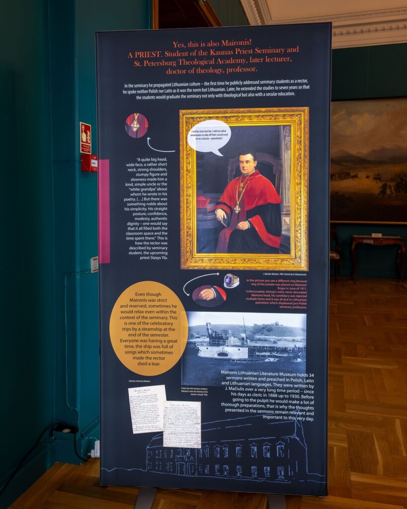 Maironis: Poet and Priest, Lecturer and rector of the Seminary