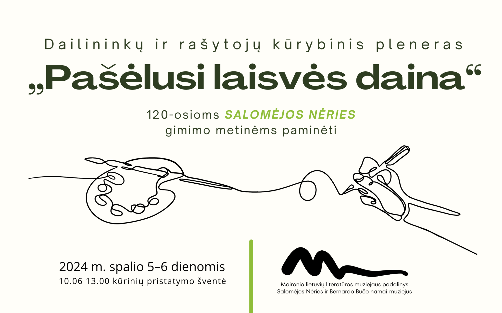 Pleneras „Pašėlusi laisvės daina“