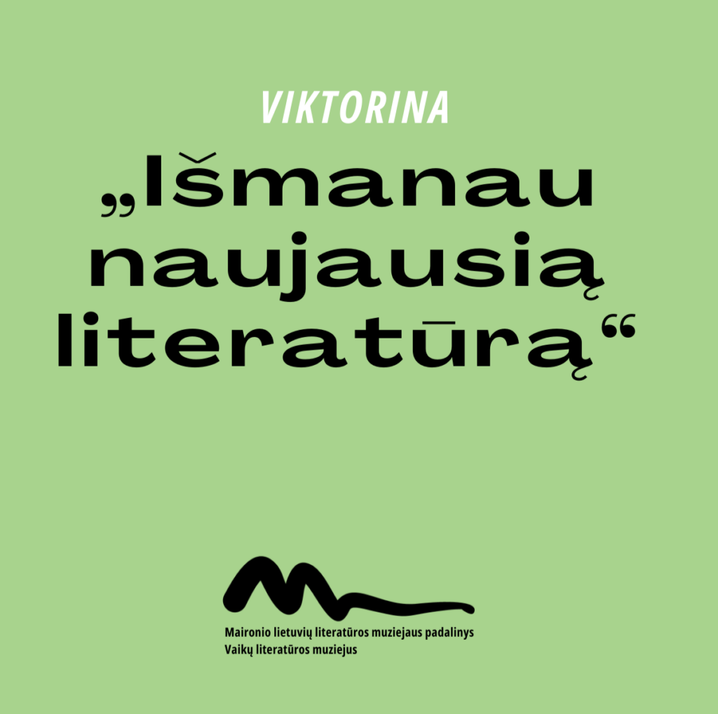 Viktorina „Išmanau naujausią literatūrą“