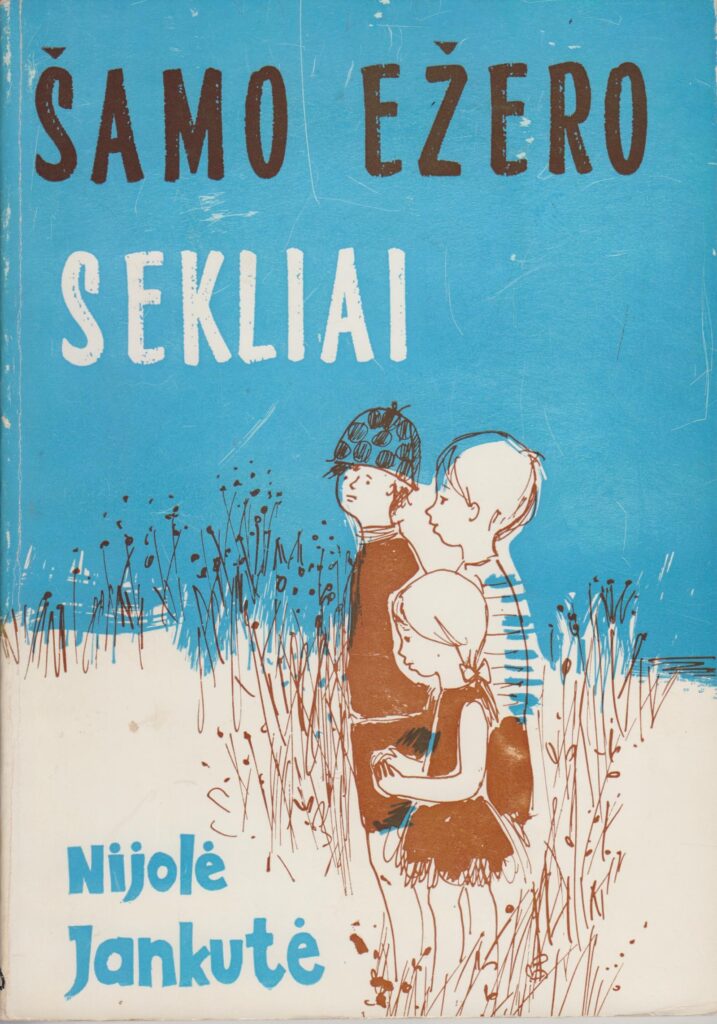 N. Jankutė. Šamo ežero sekliai. Čikaga: Lietuviškos knygos klubas, 1972 m. MLLM P35479