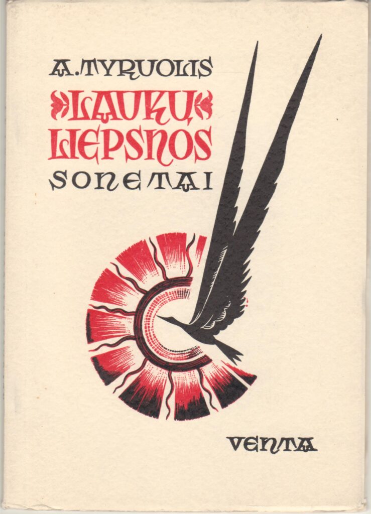 A. Šešplaukis-Tyruolis. Laukų liepsnos: sonetai. Vokietija, 1953 m. MLLM 34102