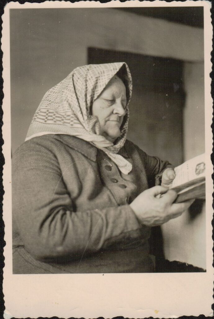 Motina Agota Kvasauskaitė-Gricienė. Egėliškės, apie 1930 m. MLLM16362