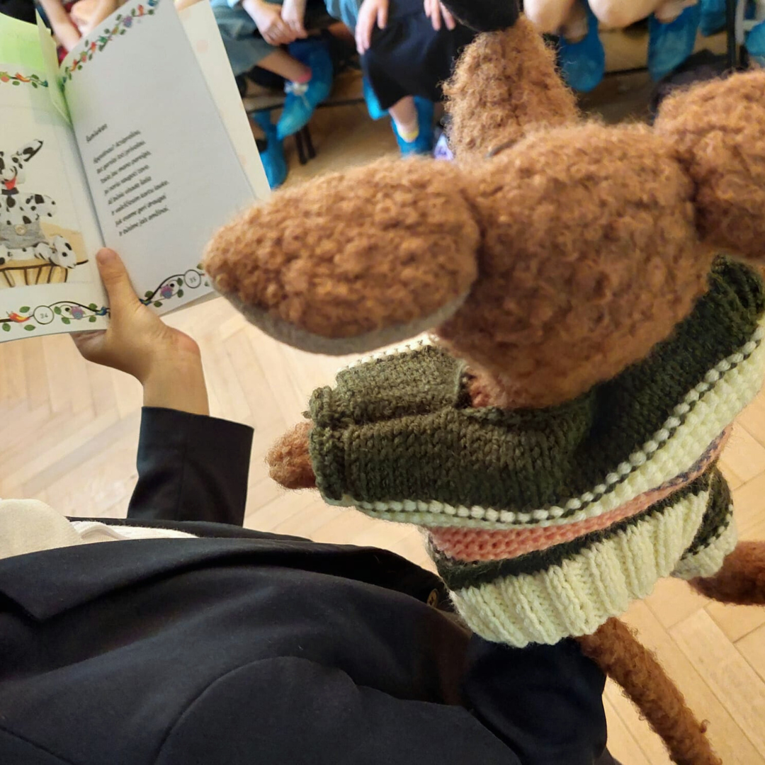 Edukacinis užsiėmimas šeimoms „Pasaką seka žaislai“