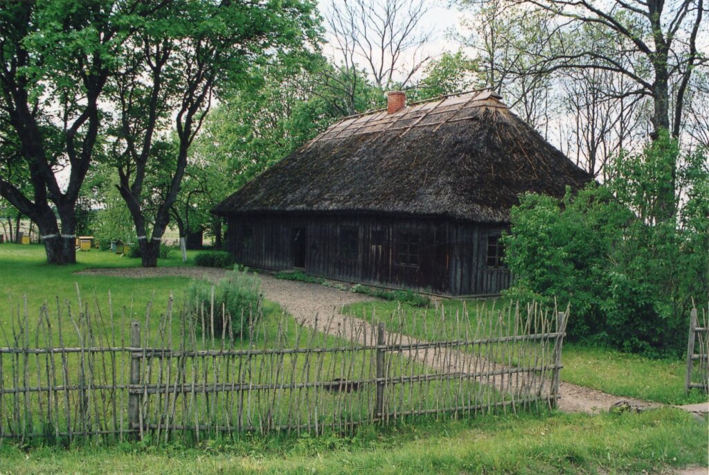 P. Višinskio gimtasis namas-muziejus. Ušnėnų k., Kelmės r. 2005 m. Fotografas Z. Baltrušis. MLLM 92282