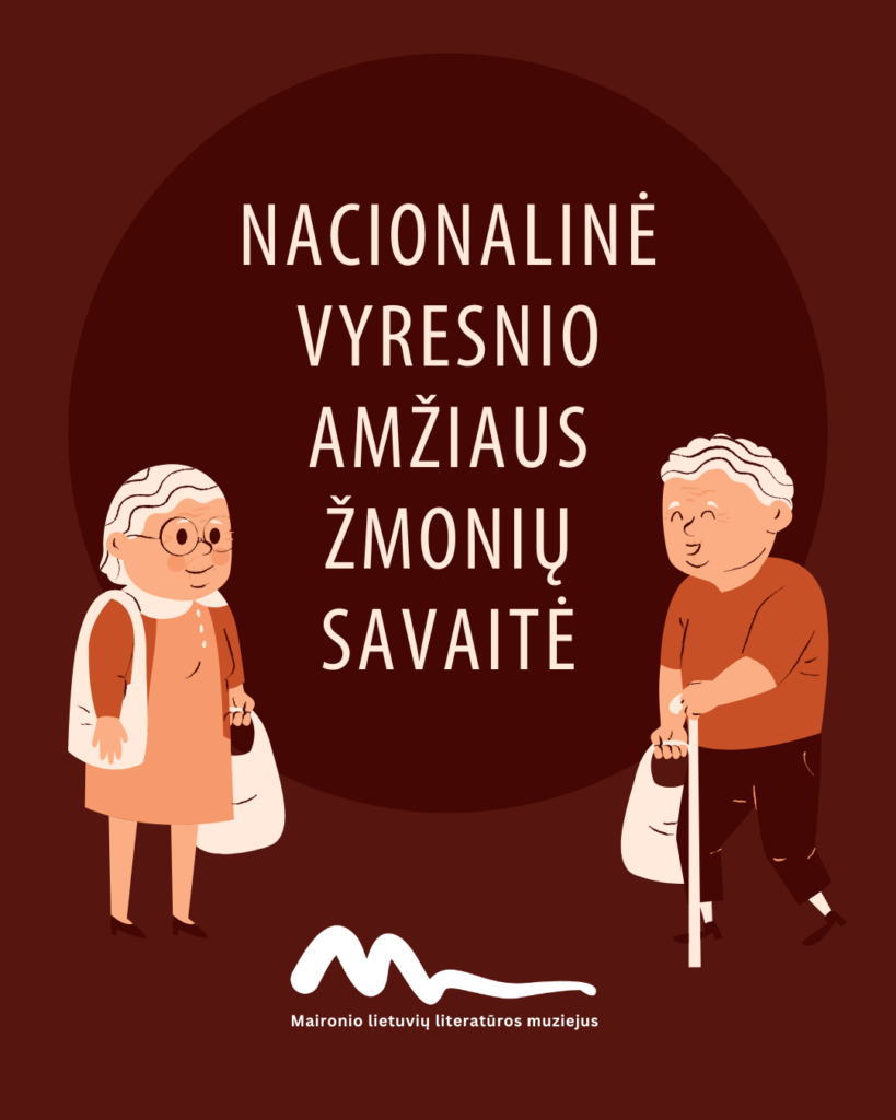 Edukacinis užsiėmimas „Eilėraščiai, virtę dainomis“ | Nacionalinė vyresnio amžiaus žmonių savaitė