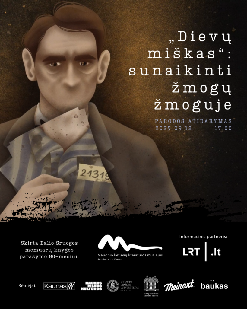 Parodos „Dievų miškas“: sunaikinti žmogų žmoguje“ atidarymas