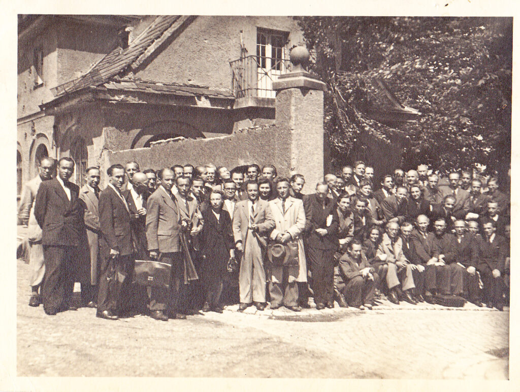 LRTD antrasis suvažiavimas. Augsburgas, 1947 m. MLLM 1459933