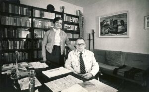 V. Sirijos Gira su žmona Almone. Vilnius, 1979 m. Nuotrauka A. Žižiūno. RMM ĮK 16669