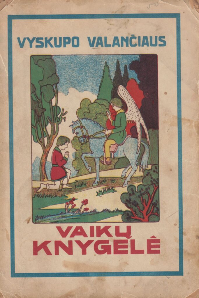 M. Valančius. Vaikų knygelė. Su dail. K. Šimonio iliustracijomis. Kaunas, 1928 m. MLLM 62540