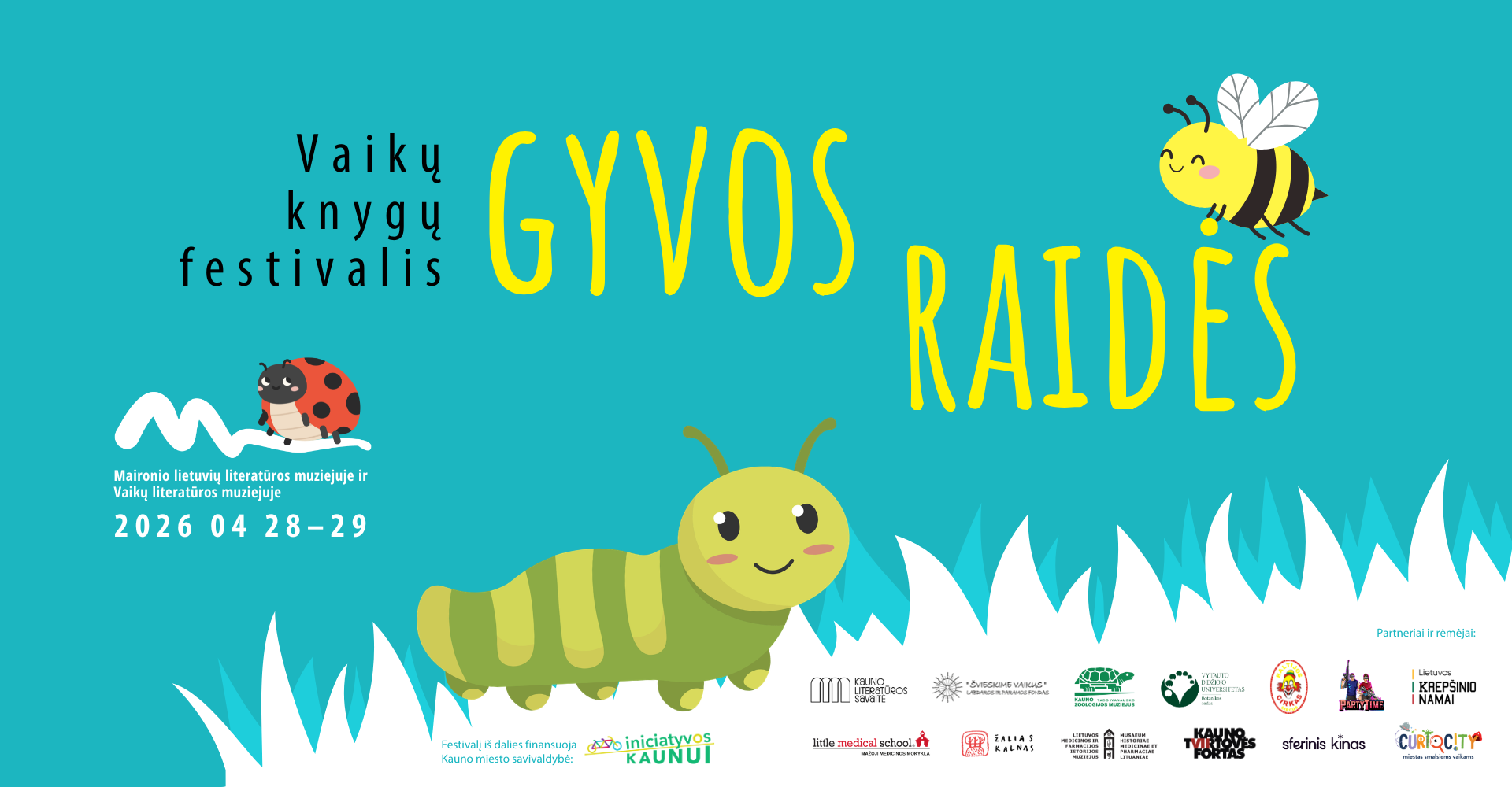 Edukacija „Tropinių drugelių ir egzotiškų vabzdžių pasaulis“ | VAIKŲ KNYGŲ FESTIVALIS „GYVOS RAIDĖS“ 2026