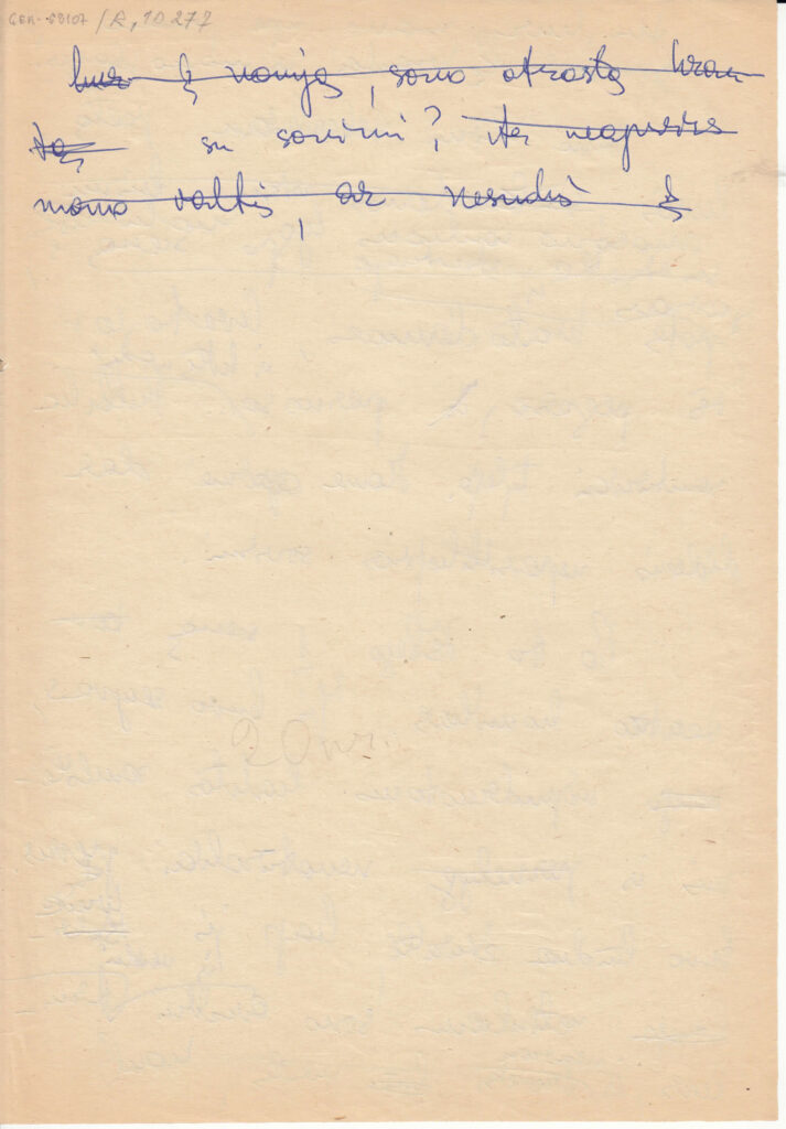 V. Žilinskaitės humoreskos „Humoro vakaras“ rankraštis. 1972 XI. MLLM R1 10277