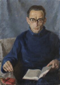 Alekso Baltrūno portretas. Dail. A. Vitulskis. 1962 m. MLLM 146934